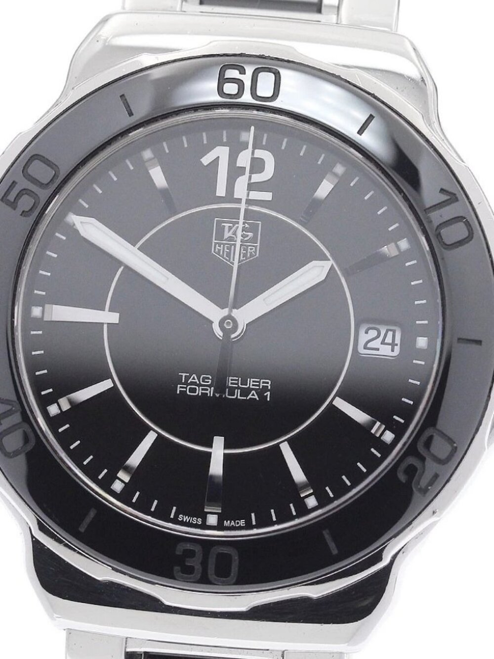 TAG HEUER Formula 1 WAH1210 Date black Dial Quartz Ladies Watch_932394